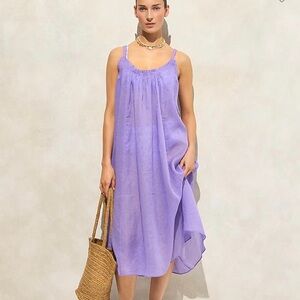 J Crew Linen Gauze Cover Up Large